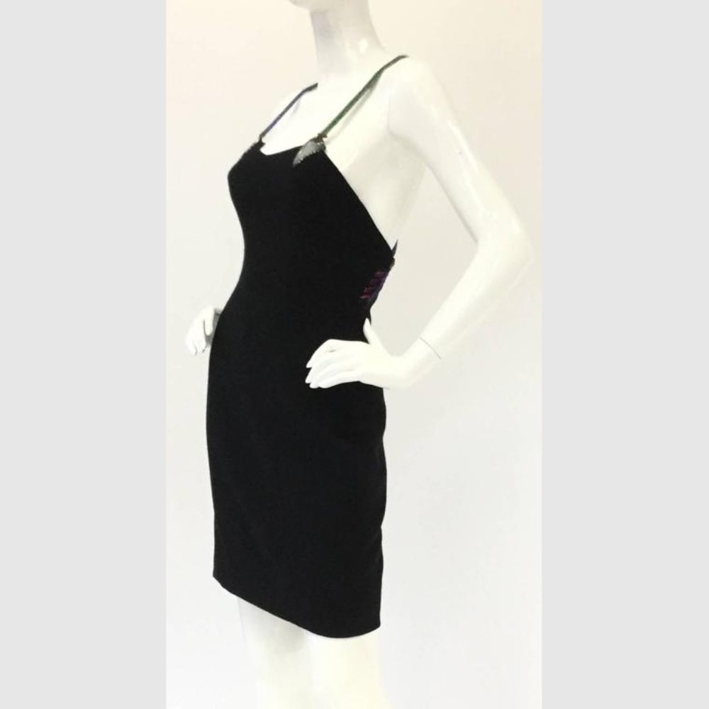 vintage 80s Bob Mackie Evening Arrows of Love dress